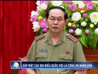 Bộ Công an gặp mặt các đại biểu Quốc hội trong CAND tham dự Kỳ họp thứ 10