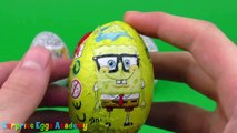 4 Surprise Eggs Tom and Jerry, Mickey Mouse, Disney Planes, SpongeBob SquarePants