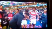 Japan beat SouthAfrica with last minute try!(2015)