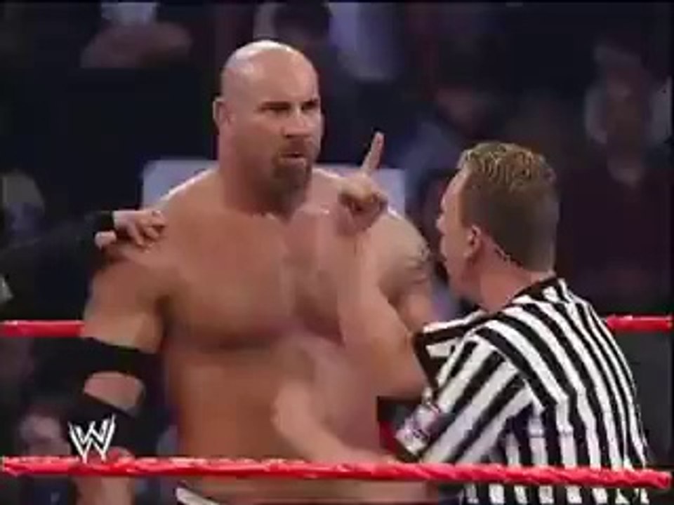 WWE Raw 2015 Bill Goldberg Shawn Michaels And RVD vs Batista , Randy Orton and Kane 6 Man Tag Team Full Match