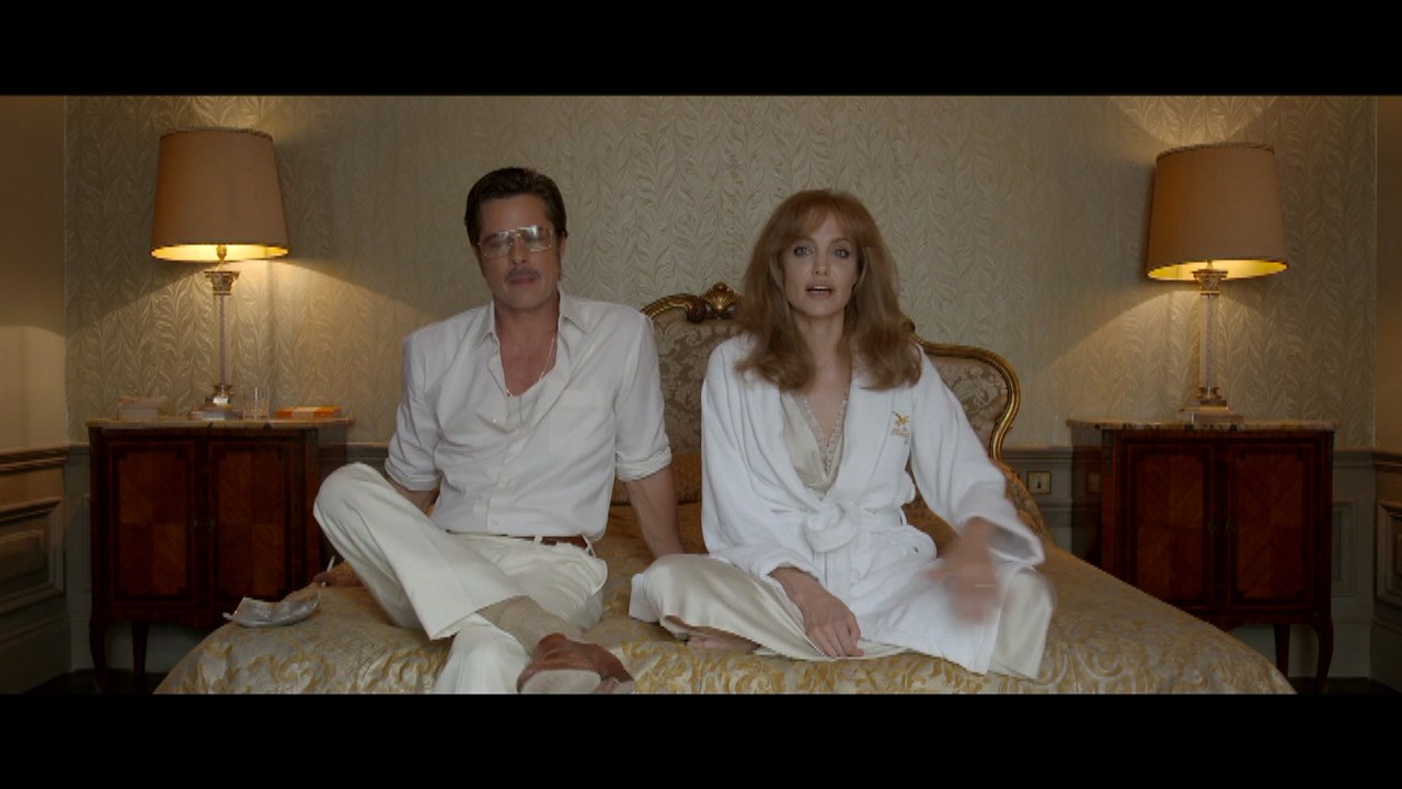 Angelina Jolie, Brad Pitt From Behind The Scenes of 'By The Sea'