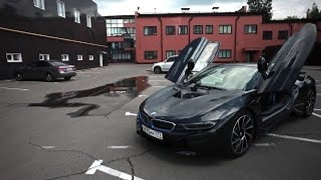 2014 / 2015 BMW i8 Start Up, Test Drive, and In Depth Review