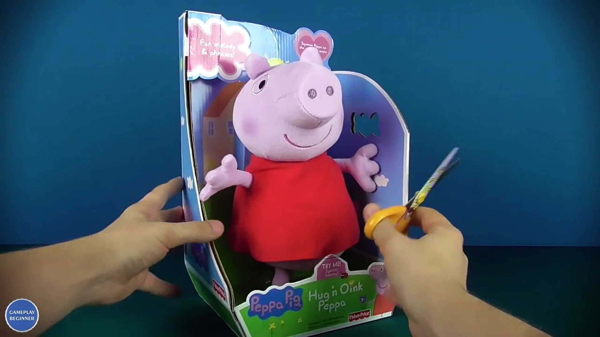 peppa pig hug n oink