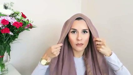 Descargar video: Hijab Tutorial 4 Styles College New Hijab Styles 2015