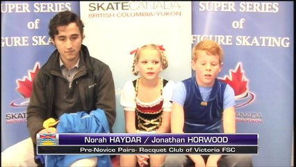 Autumn Leaves Rink 1 - PreNovice & Novice Pairs Short