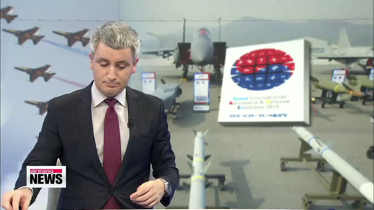 Korea Int'l Aerospace & Defense Exhibition 2015 kicks off in Seoul