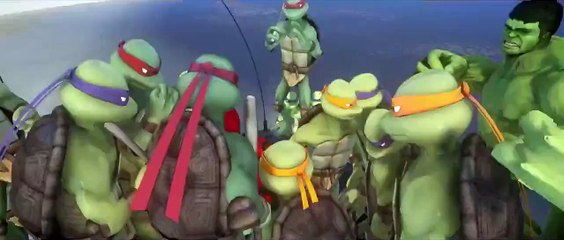 Spiderman vs Teenage Mutant Ninja Turtles ARMY (Superior Spider Man)