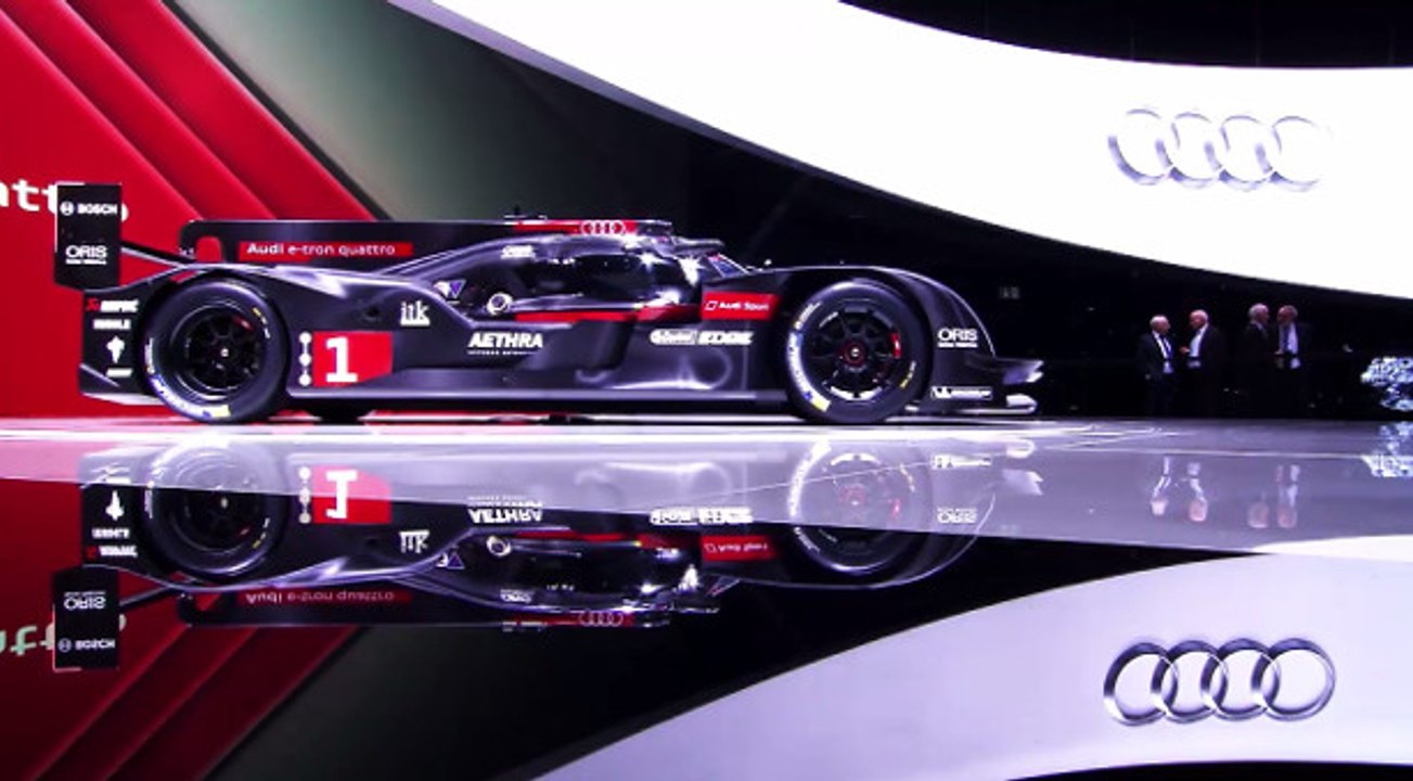 Audi Motorsport auf dem Autosalon 2014