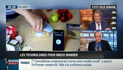 La chronique d'Anthony Morel: Quand la technologie nous aide à manger plus sainement - 20/10