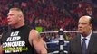 WWE RAW Sting Confronts Brock Lesnar Video Dailymotion