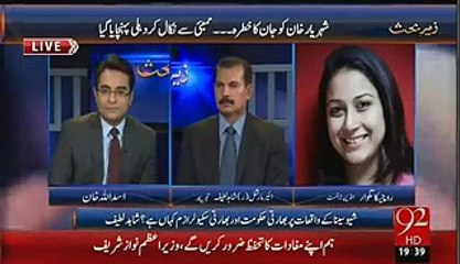 Fight between Shahid Latif and Indian Journalist Ruchika Talwa in a Live Show