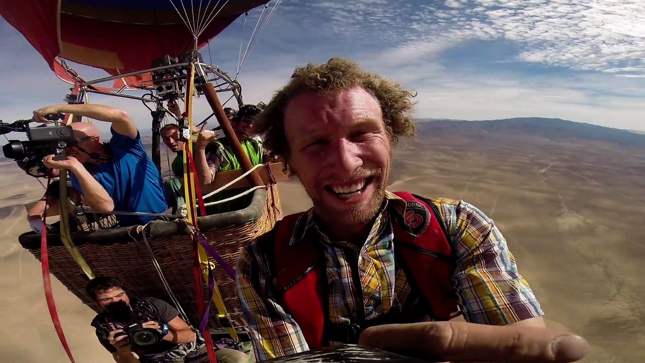 GoPro Hot Air Balloon Slackline with Andy Lewis