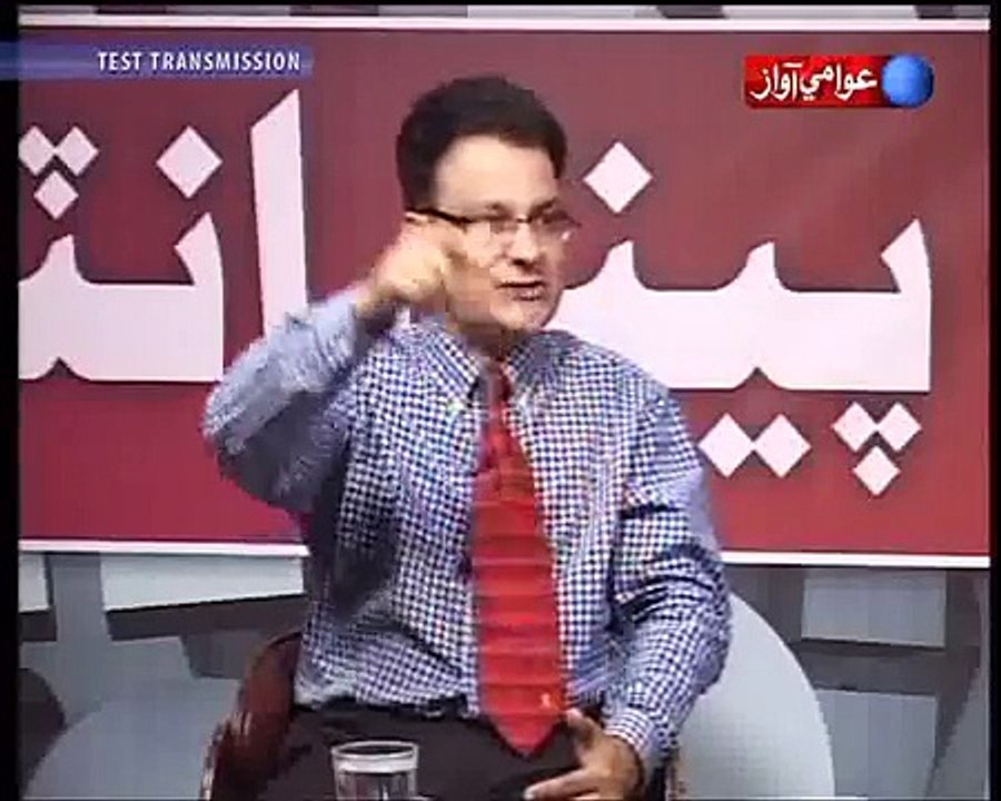 Panel Interview with Ayaz Latif Palijo in AwamiAwaz tv on 18-10-2015