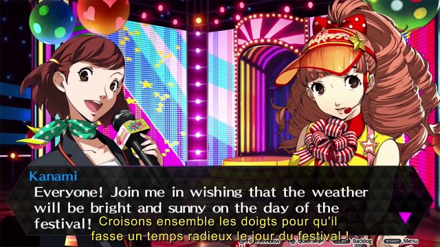Persona 4 Dancing All Night - Kanami Trailer [FR]