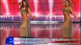The Belly Dancing Duo America's Got Talent 2010 (Kaya & Sadie)