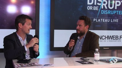 Avec Thomas Guignard, DG France de Waze, au Hub Forum 2015.