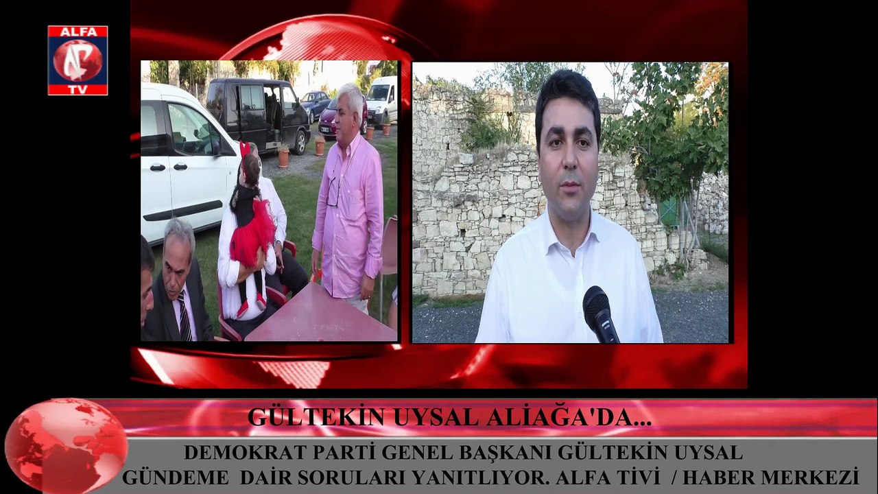 Demokrat Parti Genel Başkanı Gültekin Uysal'dan Bakırçay Mesaisi