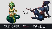 [Highlights] Cassiopeia vs Yasuo - SKT T1 Faker vs SAMSUNG Crown, KR LOL SoloQ
