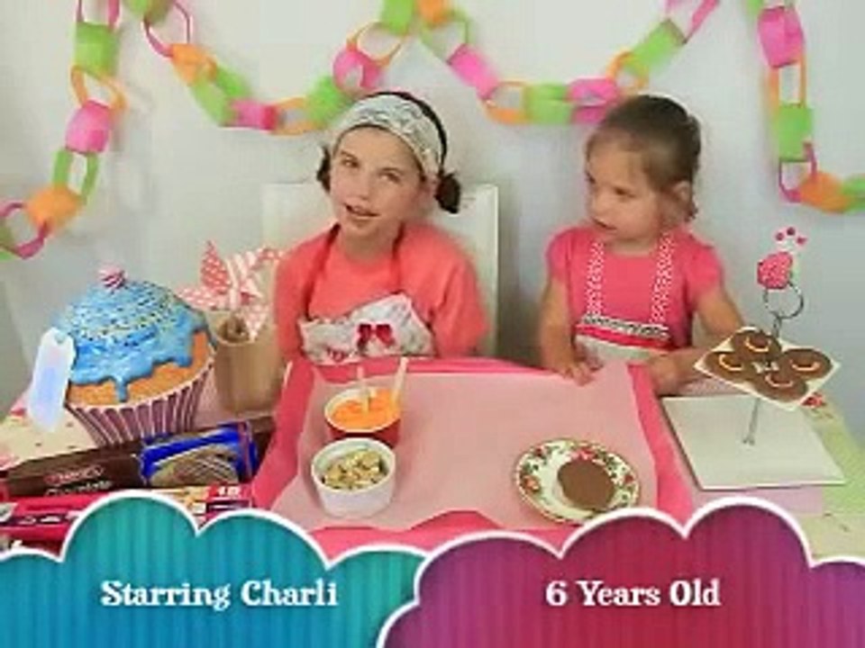 Choc Ice Cream Cake Pops very easy cheat version for kids Charli & Ashlee