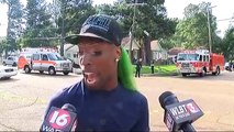 Green-haired witness gives perfect description of a police chase and accident