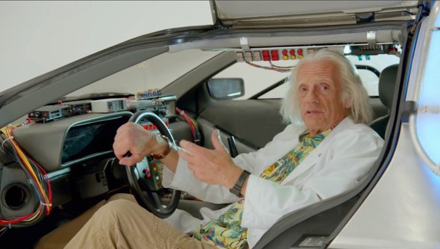 Le Doc' de Retour vers le futur a un message pour vous.