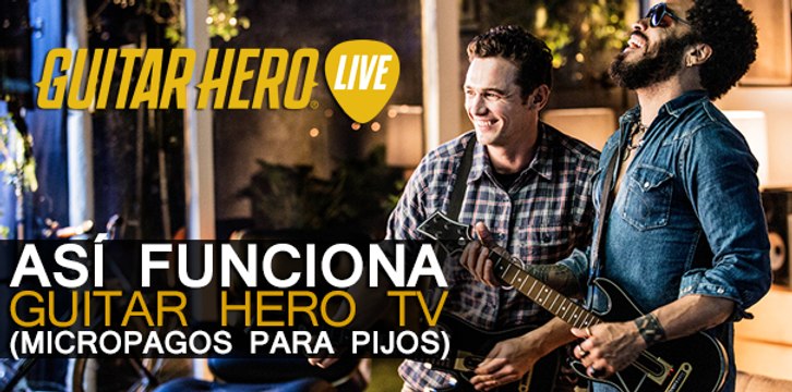 Así funciona Guitar Hero TV: Modos, canciones y micropagos