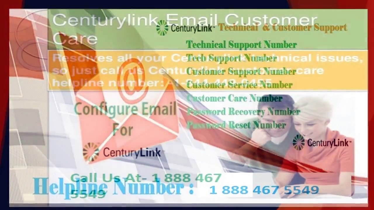 Centurylink Email Technical Support 1 888 467 5549 Phone Number