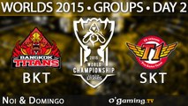 Bangkok Titans vs SKT T1 - World Championship 2015 - Phase de groupes - 02 10 15 Game 3