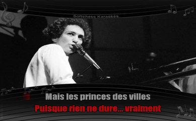 Karaoké Michel Berger - Les Princes des villes (sans choeurs)