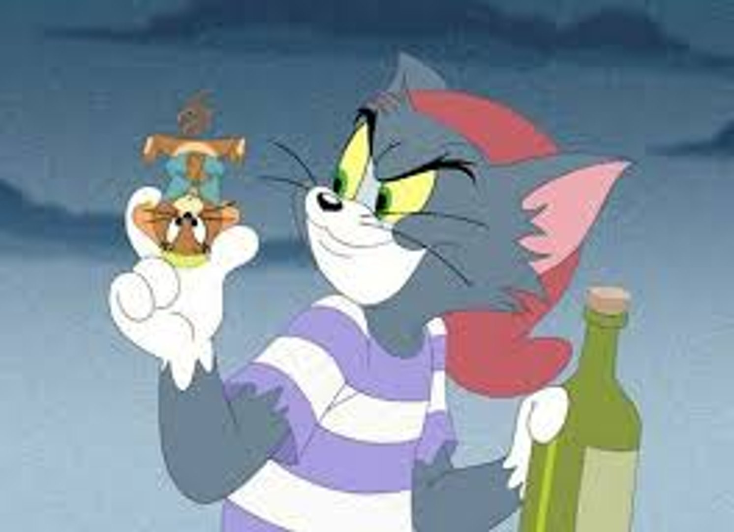 Tom and Jerry in Shiver Me Whiskers - HD Part ..1, image size:1492x1080