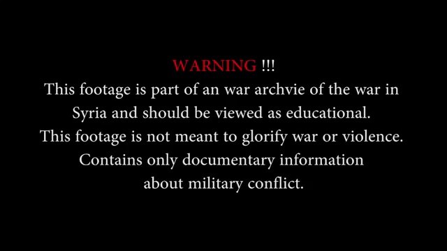 Syria War 2015. Urban Clashes As The Alsafwa Islamic Brigade Fighting in Aleppo