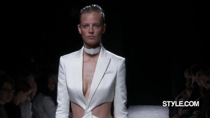 Style.com Fashion Shows - Balmain Spring 2015 Ready-to-Wear