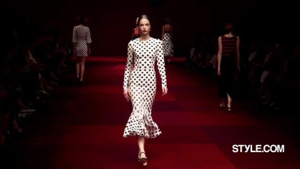 Style.com Fashion Shows - Dolce & Gabbana Spring 2015 Ready-to-Wear