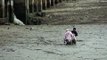 Héroe tailandés rescata a turistas atrapados en el lodo