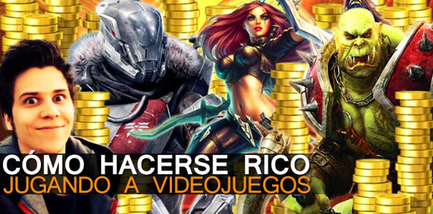5 formas de ganar dinero y forrarse jugando a videojuegos