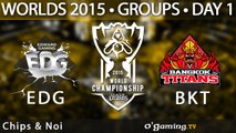 Edward Gaming vs Bangkok Titans - World Championship 2015 - Phase de groupes - 01/10/15 Game 4