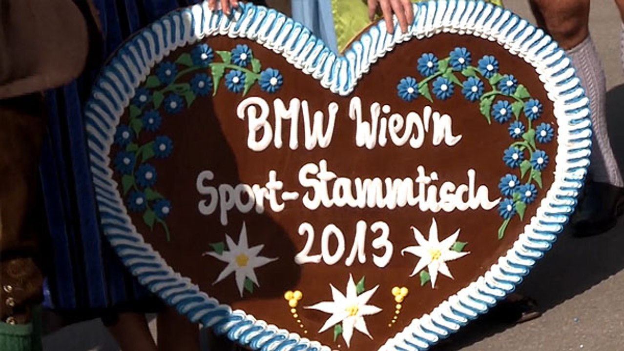 BMW Wiesn Sportstammtisch 2013 mit viel Prominenz