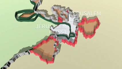 La barrière de séparation en Cisjordanie
