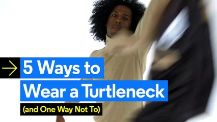 5 façons de porter un col roulé