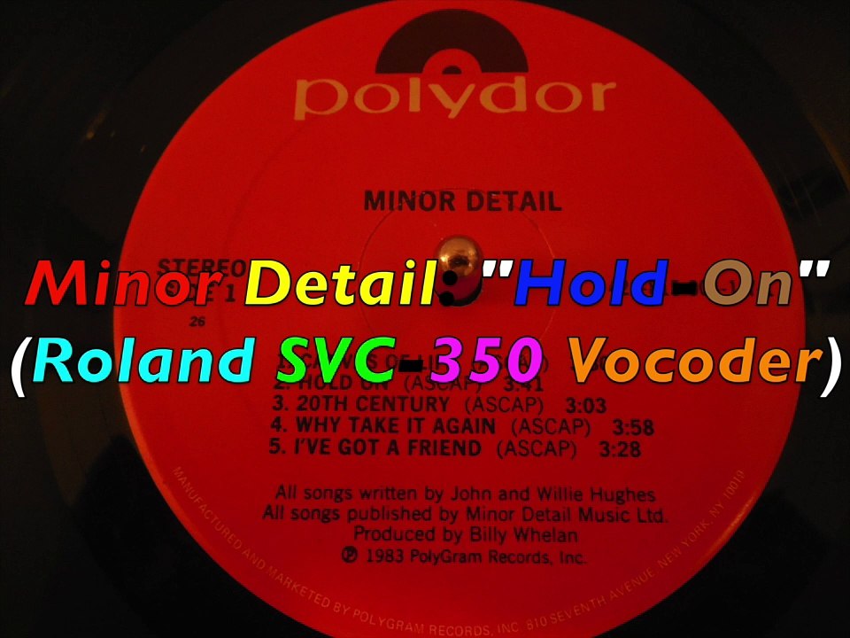 Minor Detail: 'Minor Detail' (Full Vinyl Album Uploaded in 720p HD)