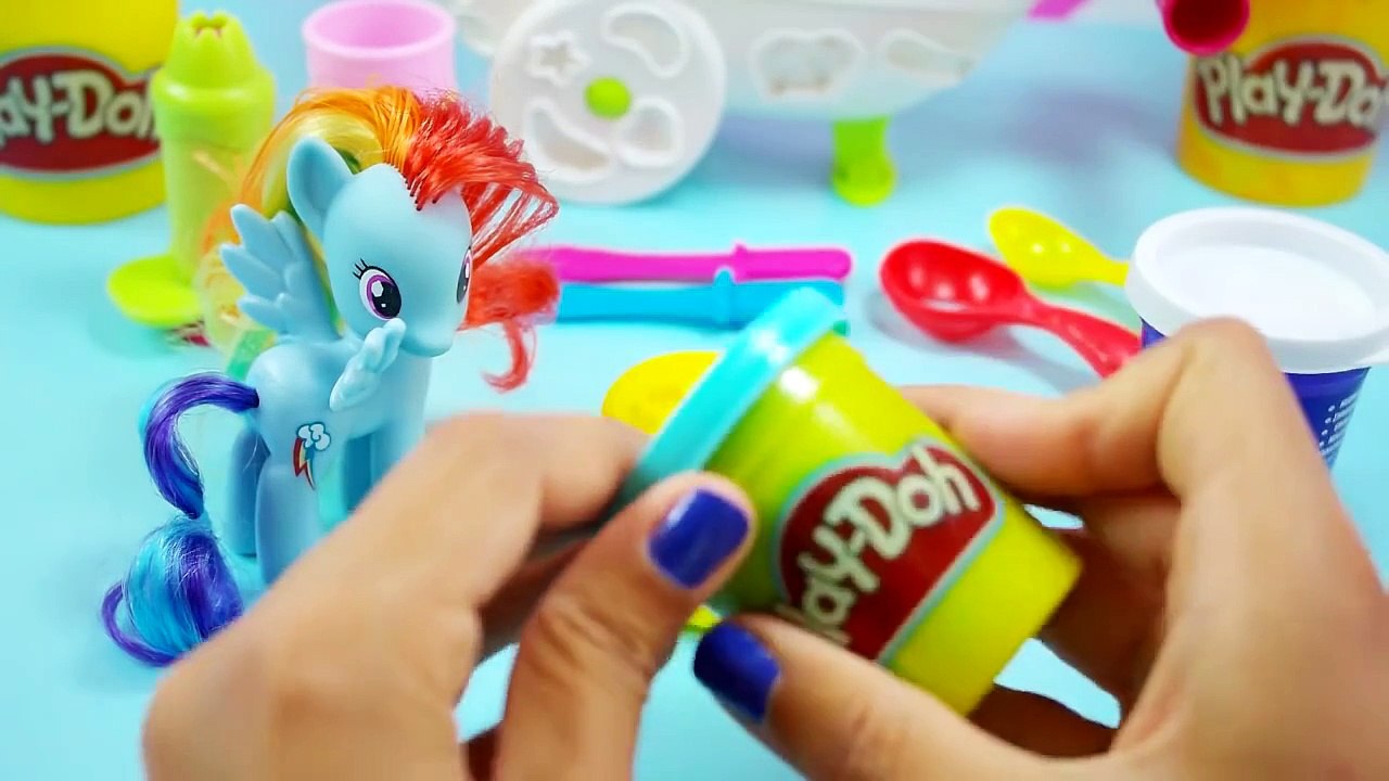 Ice Cream Shop - My Little Pony Play Doh  | Funny Play-Doh videos & Toys for Kids