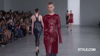 Style.com Fashion Shows - Calvin Klein Collection Spring 2015 Ready-to-Wear