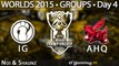 Invictus Gaming vs ahq e-Sports Club - World Championship 2015 - Phase de groupes - 04/10/15 Game 3