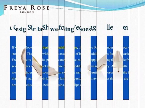 Designer lace wedding shoes