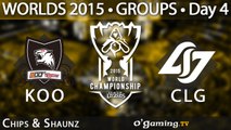 Koo Tigers vs Counter Logic Gaming - World Championship 2015 - Phase de groupes - 04/10/15 Game 5