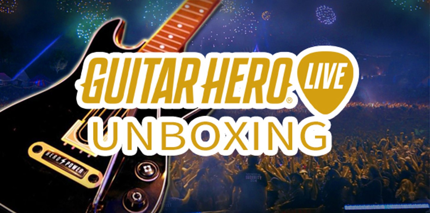 Unboxing Guitar Hero Live