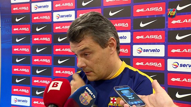 FCB Lassa (Handbol): Xavi Pascual valora la prèvia del Puente Genil - Barça Lassa [CAT]