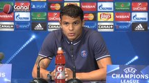 PSG / Real - La conférence de presse de Thiago Silva