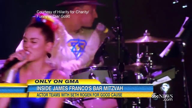 Seth Rogen Throws James Franco a Bar Mitzvah