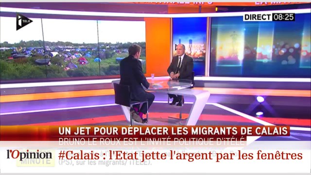 #tweetclash : #Calais : l'Etat jette l'argent par les fenêtres